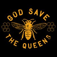 Bee Lovers Design God Save The Queen Funny Gift Mug