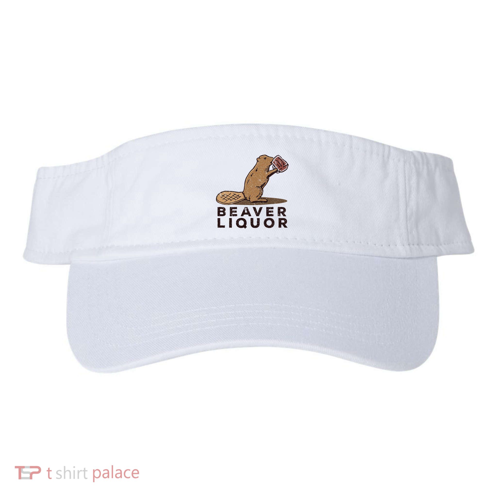Beaver Liquor Drinking Visor