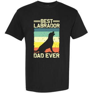 Best Labrador Design For Dad Men Labrador Retriever Lovers Garment-Dyed Heavyweight T-Shirt