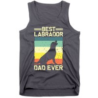 Best Labrador Design For Dad Men Labrador Retriever Lovers Tank Top