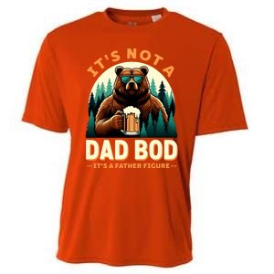 Beer Lover Dad Jokes ItS Not A Dad Bod ItS A Father Figure Gift Cooling Performance Crew T-Shirt