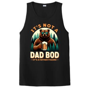 Beer Lover Dad Jokes ItS Not A Dad Bod ItS A Father Figure Gift PosiCharge Competitor Tank