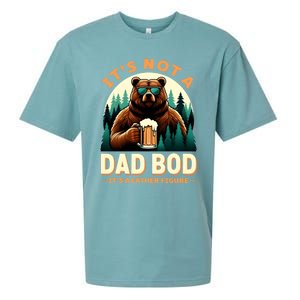 Beer Lover Dad Jokes ItS Not A Dad Bod ItS A Father Figure Gift Sueded Cloud Jersey T-Shirt