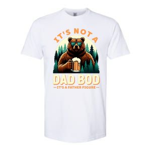 Beer Lover Dad Jokes ItS Not A Dad Bod ItS A Father Figure Gift Softstyle CVC T-Shirt