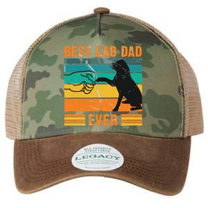 Best Lab Dad Ever Dog Lover Fathers Day Gift Legacy Tie Dye Trucker Hat