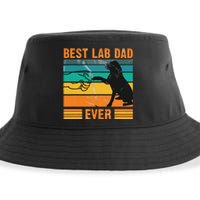 Best Lab Dad Ever Dog Lover Fathers Day Gift Sustainable Bucket Hat