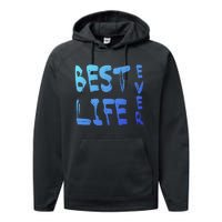 Best Life Ever For Jw JehovahS Witness Pioneer Gift Performance Fleece Hoodie