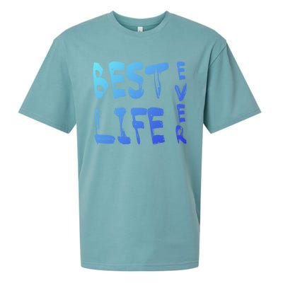 Best Life Ever For Jw JehovahS Witness Pioneer Gift Sueded Cloud Jersey T-Shirt