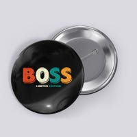 Boss Limited Edition Vintage Button