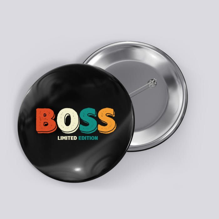 Boss Limited Edition Vintage Button