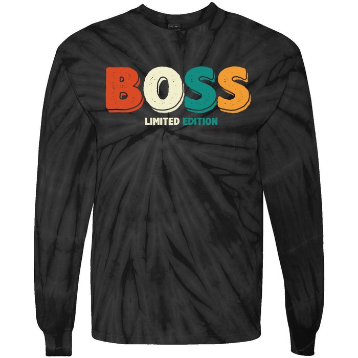 Boss Limited Edition Vintage Tie-Dye Long Sleeve Shirt