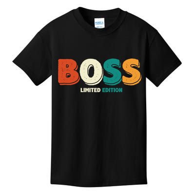Boss Limited Edition Vintage Kids T-Shirt
