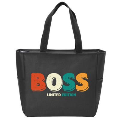 Boss Limited Edition Vintage Zip Tote Bag