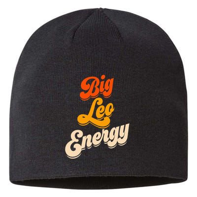 Big Leo Energy Leo For Horoscope Astrology Sustainable Beanie