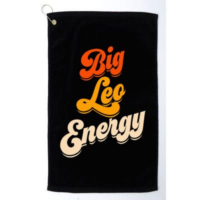 Big Leo Energy Leo For Horoscope Astrology Golf Towel