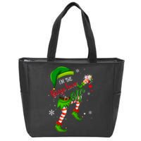 Bingo Lover Elf Matching Family Group Christmas Party Pajama Zip Tote Bag