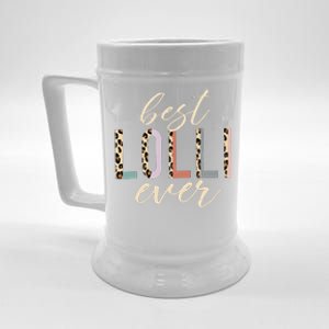 Best Lolli Ever Gifts Leopard Print Mothers Day Beer Stein