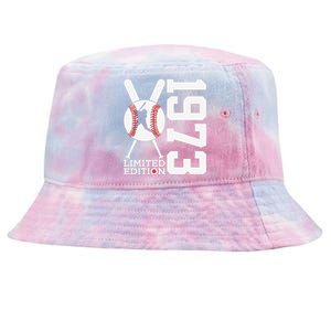 Baseball Limited Edition 1973 50th Birthday Tie-Dyed Bucket Hat