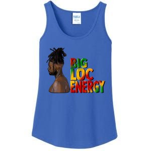 Big Loc Energy Afro Black Junenth 1865 Black History Gift Ladies Essential Tank