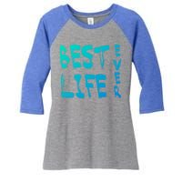 Best Life Ever For Jw JehovahS Witness Pioneer Gift Women's Tri-Blend 3/4-Sleeve Raglan Shirt