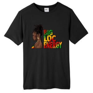 Big Loc Energy Afro Black Junenth Freedom 1865 Gift Tall Fusion ChromaSoft Performance T-Shirt