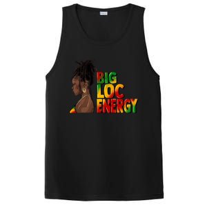 Big Loc Energy Afro Black Junenth Freedom 1865 Gift PosiCharge Competitor Tank