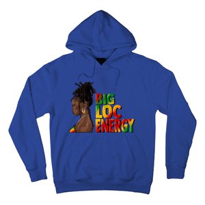 Big Loc Energy Afro Black Junenth Freedom 1865 Gift Hoodie