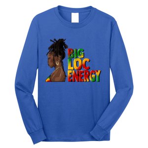 Big Loc Energy Afro Black Junenth Freedom 1865 Gift Long Sleeve Shirt