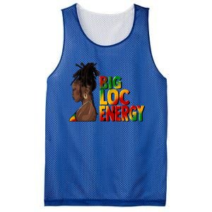 Big Loc Energy Afro Black Junenth Freedom 1865 Gift Mesh Reversible Basketball Jersey Tank