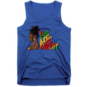 Big Loc Energy Afro Black Junenth Freedom 1865 Gift Tank Top