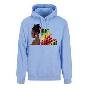 Big Loc Energy Afro Black Junenth Freedom 1865 Gift Unisex Surf Hoodie