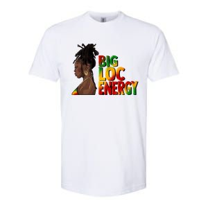 Big Loc Energy Afro Black Junenth Freedom 1865 Gift Softstyle CVC T-Shirt