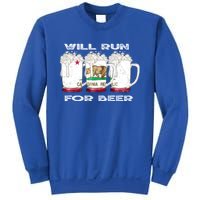 Beer Lover Er Local Beer Funny Ca State Flag Usa Gift Sweatshirt