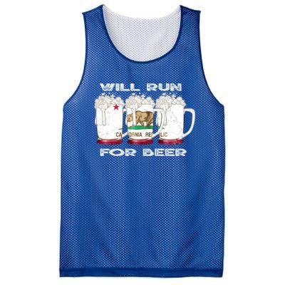 Beer Lover Er Local Beer Funny Ca State Flag Usa Gift Mesh Reversible Basketball Jersey Tank