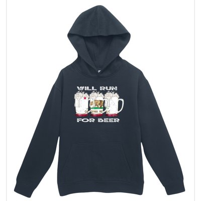 Beer Lover Er Local Beer Funny Ca State Flag Usa Gift Urban Pullover Hoodie