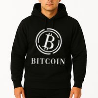 Bitcoin Logo Emblem Cryptocurrency Blockchains Bitcoin Hoodie