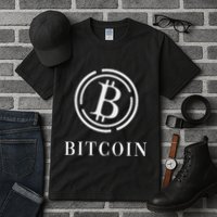 Bitcoin Logo Emblem Cryptocurrency Blockchains Bitcoin Tall T-Shirt