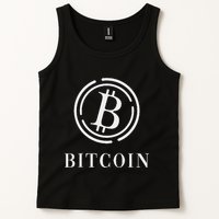 Bitcoin Logo Emblem Cryptocurrency Blockchains Bitcoin Tank Top