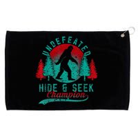 Bigfoot Limited Edition Undefeated Hide & Seek Sasquatch Grommeted Golf Towel