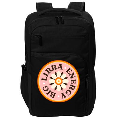 Big Libra Energy Zodiac Birthday Impact Tech Backpack