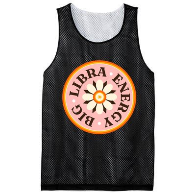 Big Libra Energy Zodiac Birthday Mesh Reversible Basketball Jersey Tank