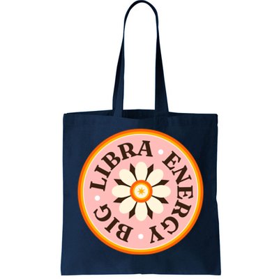 Big Libra Energy Zodiac Birthday Tote Bag