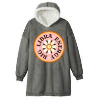 Big Libra Energy Zodiac Birthday Hooded Wearable Blanket