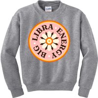 Big Libra Energy Zodiac Birthday Kids Sweatshirt