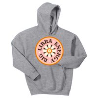 Big Libra Energy Zodiac Birthday Kids Hoodie