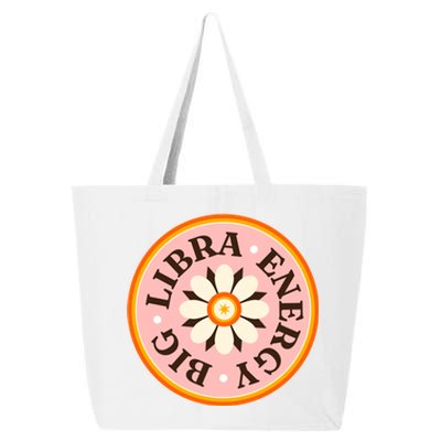 Big Libra Energy Zodiac Birthday 25L Jumbo Tote