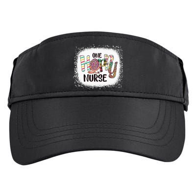 Bleached Leopard Easter Bunny One Hoppy Adult Drive Performance Visor