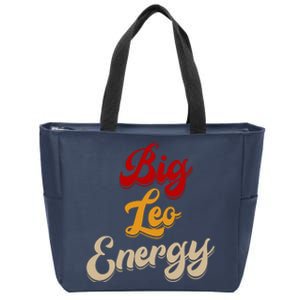 Big Leo Energy Women Horoscope Astrology Zip Tote Bag