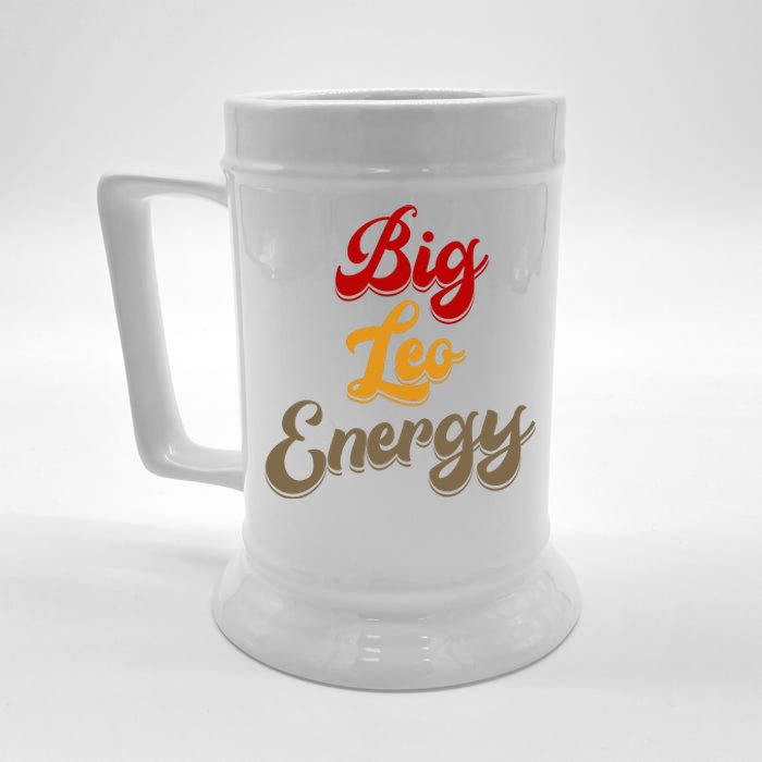 Big Leo Energy Women Horoscope Astrology Beer Stein