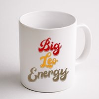 Big Leo Energy Women Horoscope Astrology Coffee Mug